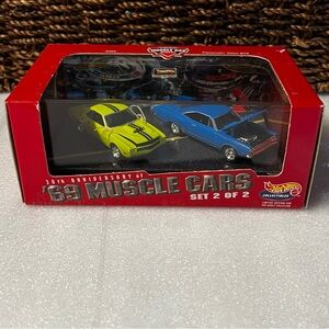 1998 Hot Wheels 30th Anniversary Muscle Cars Set 2 of 2 Collectible